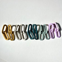 short link clay earrings